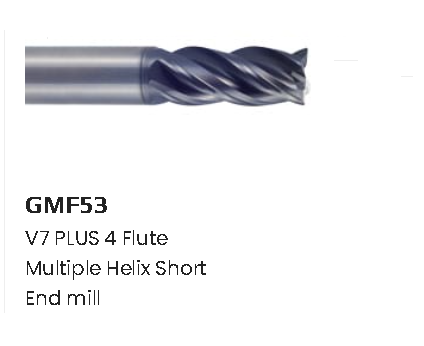 Mũi phay Inox - V7 PLUS GMF53